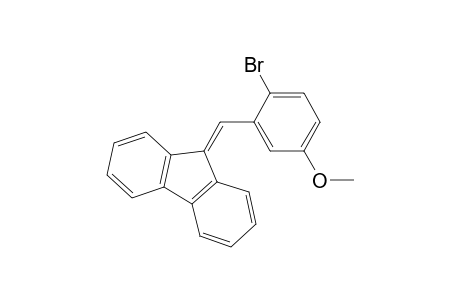 9H-Fluorene, 9-[(2-bromo-5-methoxyphenyl)methylene]-