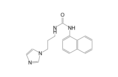 N-[3-(1H-imidazol-1-yl)propyl]-N'-(1-naphthyl)urea