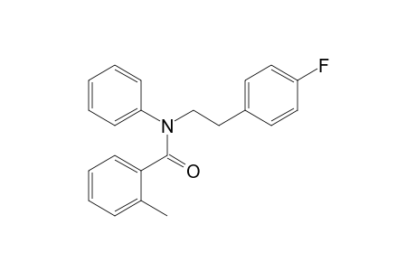 N-[2-(4-Fluorophenyl)ethyl]-2-methyl-N-phenylbenzamide