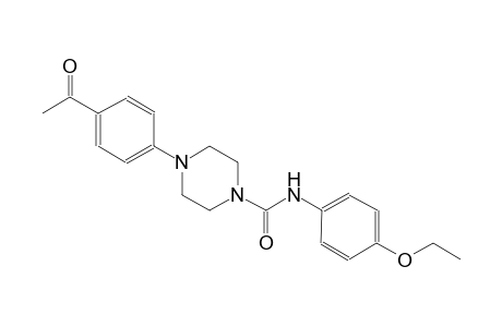 1-piperazinecarboxamide, 4-(4-acetylphenyl)-N-(4-ethoxyphenyl)-