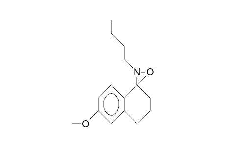 syn-2'-Butyl-6-methoxy-1,2,3,4-tetrahydro-naphthalene-1-spiro-3'-oxazirdine