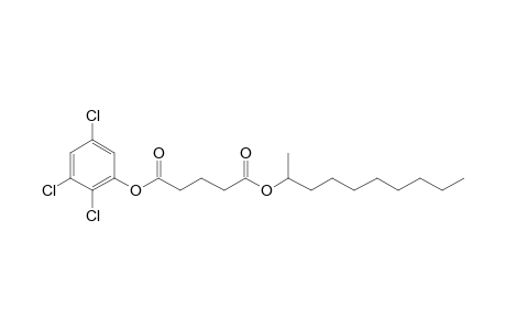 Glutaric acid, dec-2-yl 2,3,5-trichlorophenyl ester