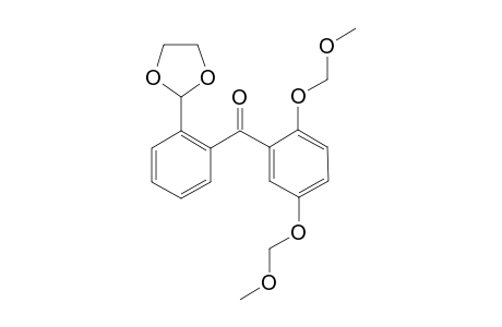 [2,5-bis(methoxymethoxy)phenyl]-[2-(1,3-dioxolan-2-yl)phenyl]methanone