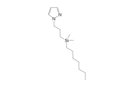 1-(3-(heptyldimethylsilyl)propyl)-1H-pyrazole