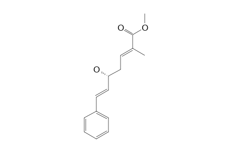 (2E,5R,6E)-5-HYDROXY-2-METHYL-7-PHENYL-2,6-HEPTADIENOIC-ACID-METHYLESTER