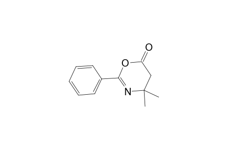 4,4-Dimethyl-2-phenyl-4,5-dihydro-6H-1,3-oxazin-6-one