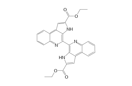 4,4-Bis[2-ethoxycarbonyl)pyrrolo[2,3-c]quinoline]