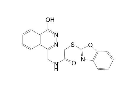 acetamide, 2-(2-benzoxazolylthio)-N-[(4-hydroxy-1-phthalazinyl)methyl]-