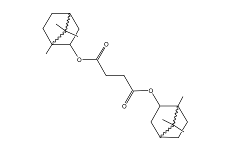 Succinic acid, dibornyl ester