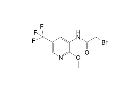 Acetamide, 2-bromo-N-(5-trifluoromethyl-2-methoxy-3-pyridyl)-