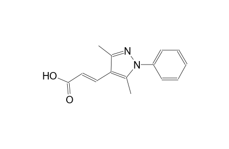 (2E)-3-(3,5-dimethyl-1-phenyl-1H-pyrazol-4-yl)-2-propenoic acid
