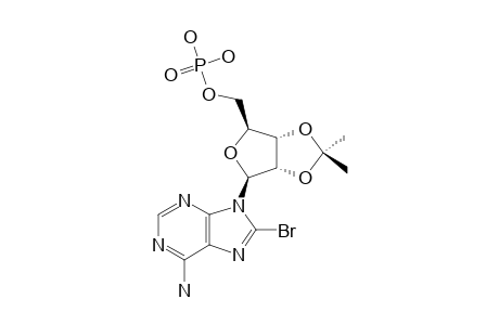 2',3'-ISOPROPYLIDENE-C8-BROMO-ADENOSINE-5'-MONOPHOSPHATE;BR-AMP-AC