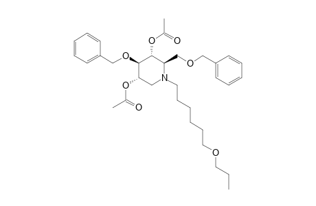 N-(7-OXADECYL)-2,4-DI-O-ACETYL-3,6-DI-O-BENZYL-1,5-DIDEOXY-1,5-IMINO-D-GLUCITOL
