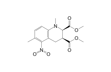 5-Nitro-1,6-dimethyl-2,3-bis(methoxycarbonyl)-1,2,3,4-tetrahydroquinoline