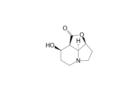 2a,3,4,5,7,8,8a,8b-Octahydro-3-hydroxy-2H-furo[4,3,2-h,i]indolizin-2-one