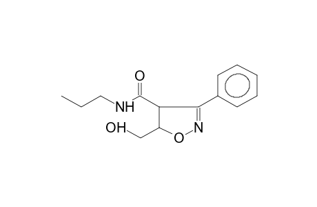 3-PHENYL-4-PROPYLCARBAMOYL-5-HYDROXYMETHYLISOXAZOLINE