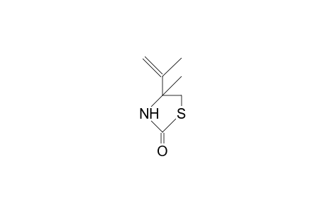 4-Isopropenyl-4-methyl-thiazolidin-2-one