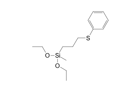 Diethoxy methyl(3-(phenylthio)propyl)silane