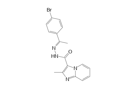 (Methyl-4'-Bromobenzylidene)-2-methyl-imidazo[1,2-a]-pyridin-3-carbohydrazide