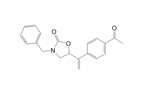 5-(1-(4-Acetylphenyl)vinyl)-3-benzyl-2-oxazolidinone