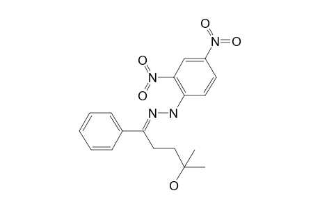 1-Pentanone, 4-hydroxy-4-methyl-1-phenyl-, (2,4-dinitrophenyl)hydrazone