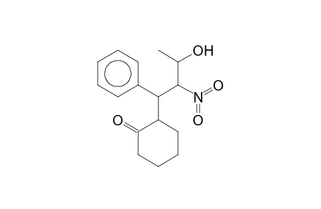 2-(3-Hydroxy-2-nitro-1-phenylbutyl)cyclohexanone
