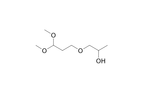 1,1-Dimethoxy-3-(2'-hydroxypropoxy)-propane