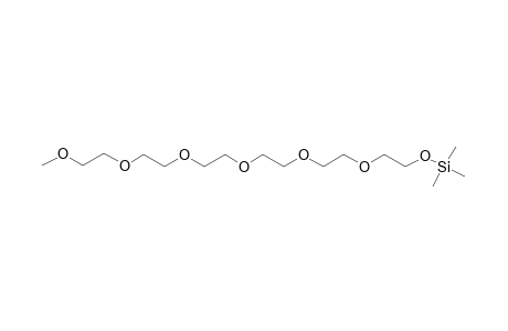 3,6,9,12,15,18-Hexaoxanonadecan-1-ol, tms derivative