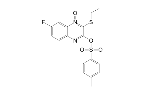 2-(Ethylthio)-7-fluoro-3-(tosyloxy)quinoxaline N-Oxide