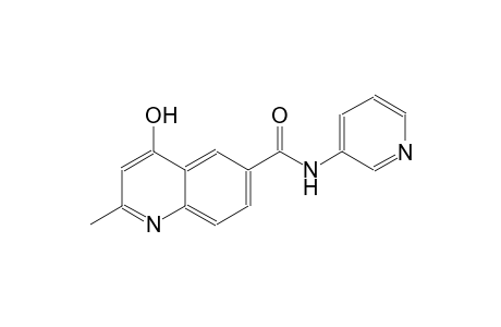 6-quinolinecarboxamide, 4-hydroxy-2-methyl-N-(3-pyridinyl)-