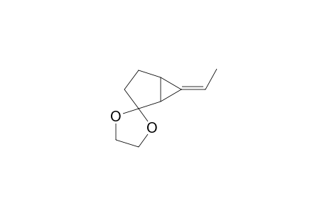 6-Ethylidenebicyclo[3.1.0]hexan-2-one - ethylene acetal