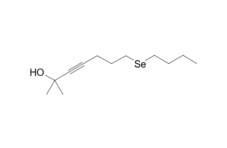 1-Butylseleno-6-methyl-hept-4-yn-6-ol