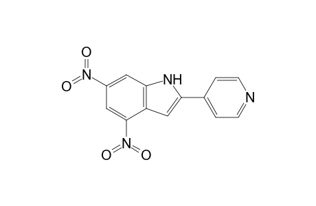 2-(Pyridinyl)-4,6-dinitroindole