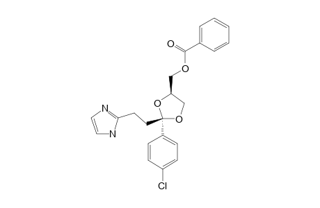 CIS-2-(4-CHLOROPHENYL)-2-[2-(2-IMIDAZOLYL)-ETHYL]-4-(BENZOYLOXYMETHYL)-1,3-DIOXOLANE
