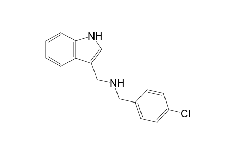 (4-chlorobenzyl)-(1H-indol-3-ylmethyl)amine