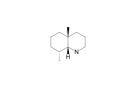 8a,10-Dimethyl-cis-decahydro-quinoline