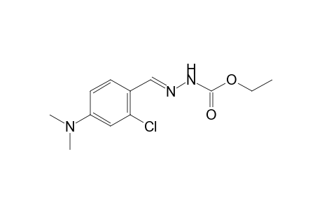 3-[2-chloro-4-(dimethylamino)benzylidene]carbazic acid, ethyl ester