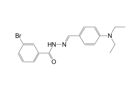 Benzhydrazide, 3-bromo-N2-(4-diethylaminobenzylideno)-