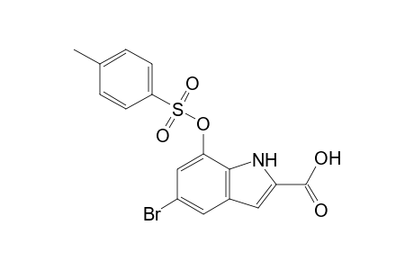 5-Bromo-7-(p-toluenesulfonyloxy)indole-2-carboxylic acid