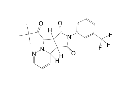 (4aR,4bS,7aR,8S)-8-(2,2-dimethylpropanoyl)-6-[3-(trifluoromethyl)phenyl]-7a,8-dihydro-4aH-pyrrolo[3',4':3,4]pyrrolo[1,2-b]pyridazine-5,7(4bH,6H)-dione