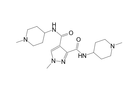 1H-pyrazole-3,4-dicarboxamide, 1-methyl-N~3~,N~4~-bis(1-methyl-4-piperidinyl)-