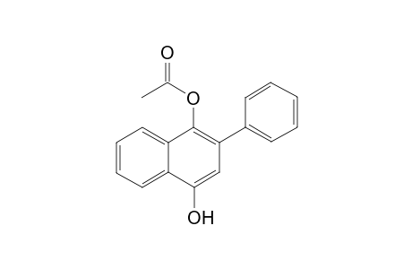 1-Acetoxy-2-phenyl-4-hydroxynaphthlene