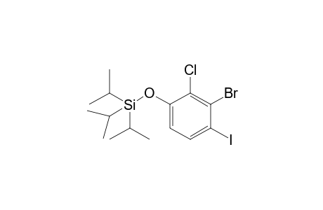 (3-Bromo-2-chloro-4-iodophenoxy)-triisopropylsilane