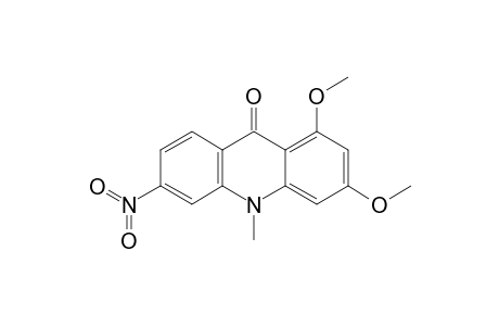 1,3-Dimethoxy-10-methyl-6-nitro-9-acridinone