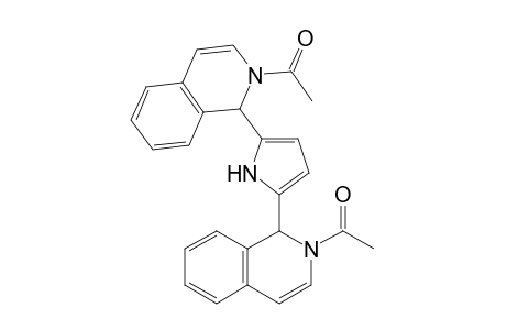 2,5-Bis(2-acetyl-1,2-dihydro-1-isoquinolyl)pyrrole