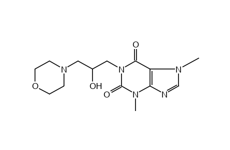 1-(2-HYDROXY-3-MORPHOLINOPROPYL)THEOBROMINE