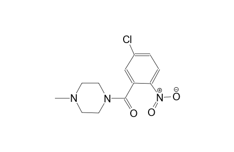 1-(5-chloro-2-nitrobenzoyl)-4-methylpiperazine
