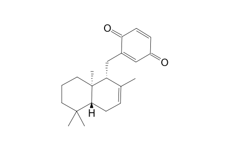2,5-Cyclohexadiene-1,4-dione, 2-[(1,4,4a,5,6,7,8,8a-octahydro-2,5,5,8a-tetramethyl-1-naphthalenyl)methyl]-, [1R-(1.alpha.,4a.beta.,8a.alpha.)]-