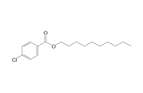 4-Chlorobenzoic acid, decyl ester