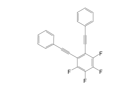 1,2,3,4-Tetrafluoro-5,6-bis(2-phenylethynyl)benzene